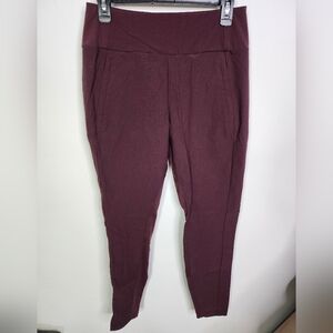 Headlands Hybrid Trek Tight, Burgundy Pants, Size 12